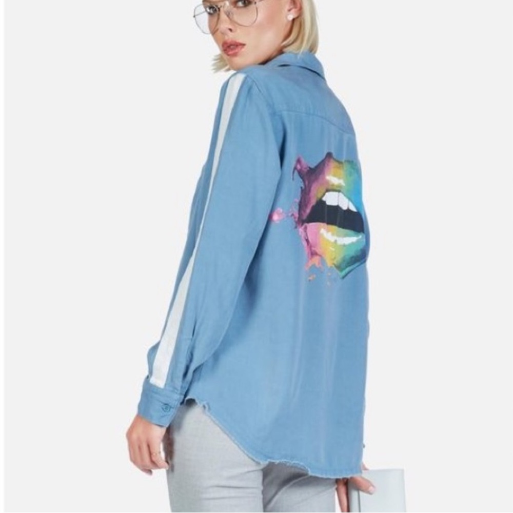Lauren Moshi Lips Top